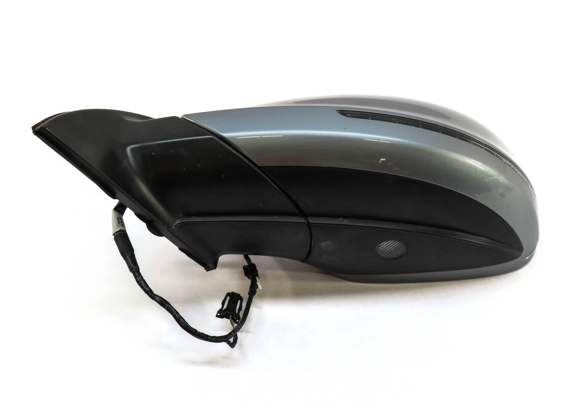 Thumbnail 6: 2007-2009 AUDI Q7 (4L) LEFT - HEATED MEMORY BLIND SPOT DOOR MIRROR (QUARTZ GRAY)