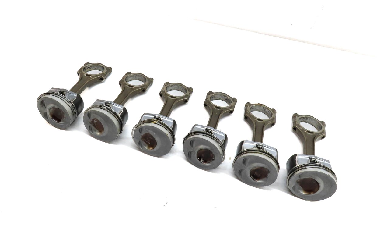 07-10 VW PASSAT TOUAREG / AUDI Q7 (4L) 3.6L BHK ENGINE PISTON w/ ROD SET