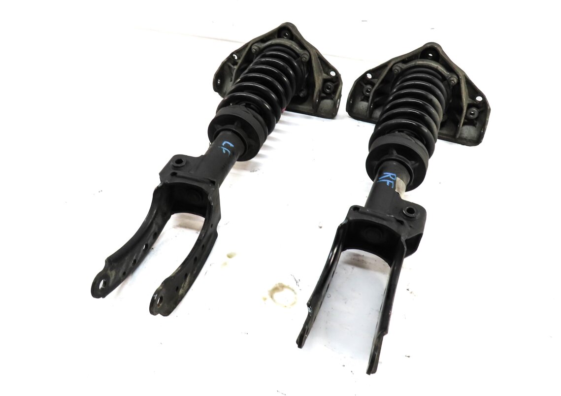 2007-2015 AUDI Q7 (4L) FRONT LEFT & RIGHT COMFORT SUSPENSION SHOCK STRUT SET-2