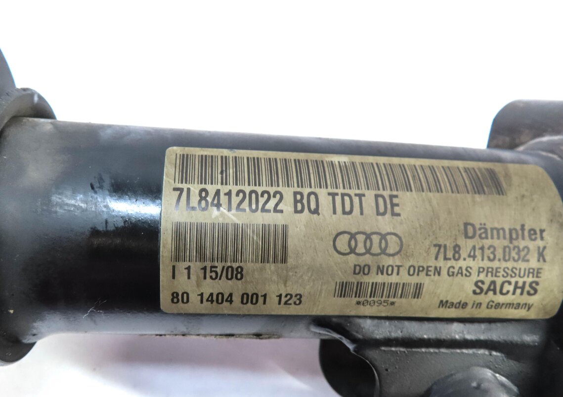 Thumbnail 6: 2007-2015 AUDI Q7 (4L) FRONT LEFT & RIGHT COMFORT SUSPENSION SHOCK STRUT SET-2