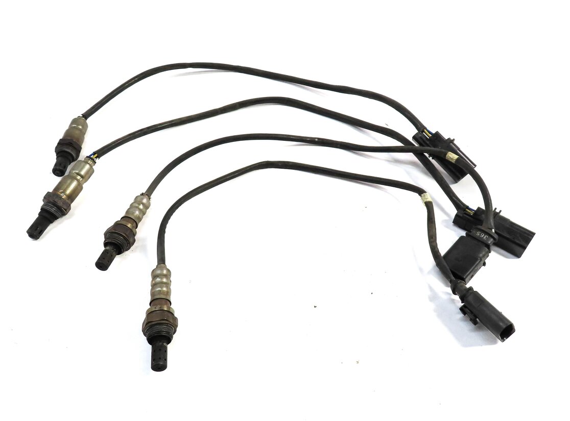 Thumbnail 2: 2012 AUDI A6 (C7) 3.0L SUPER PRE POST CAT O2 OXYGEN LAMBDA PROBE SENSOR SET-4