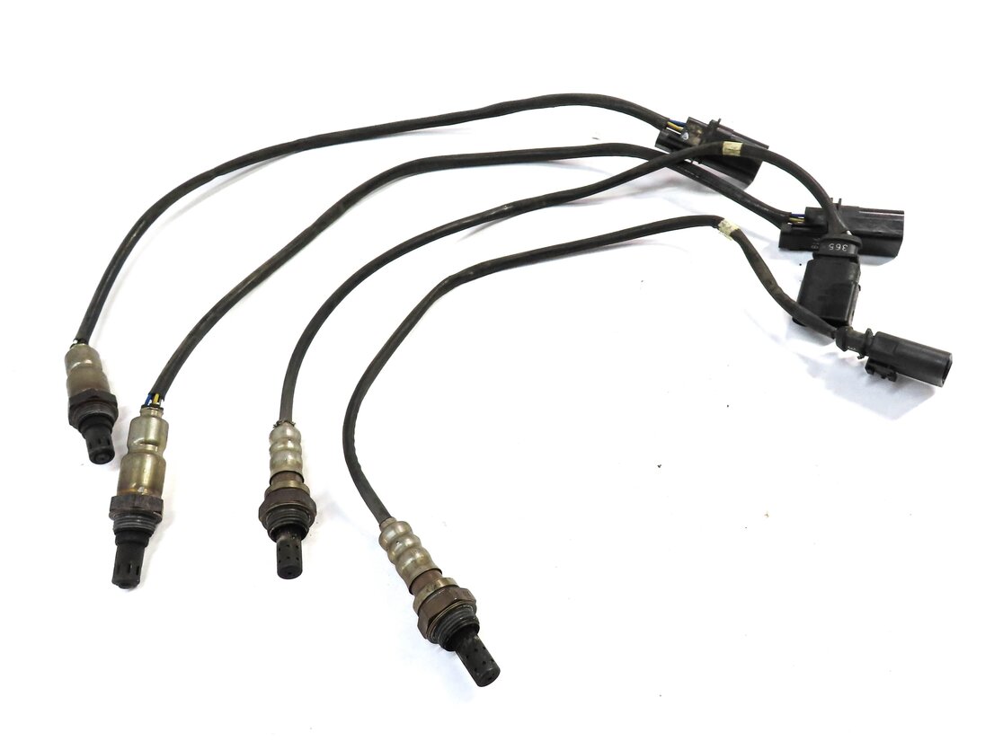 Thumbnail 3: 2012 AUDI A6 (C7) 3.0L SUPER PRE POST CAT O2 OXYGEN LAMBDA PROBE SENSOR SET-4
