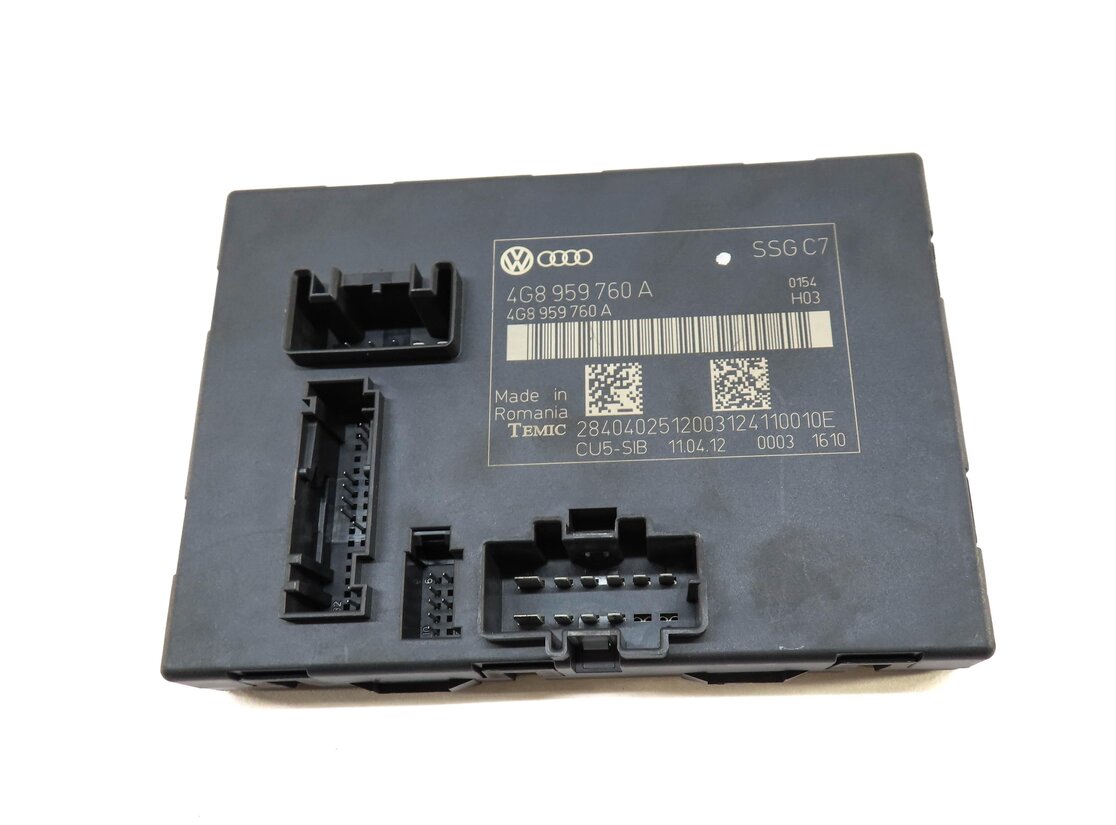 Thumbnail 2: 2012 AUDI A6 (C7) LEFT FRONT DRIVER SEAT CONTROL MODULE