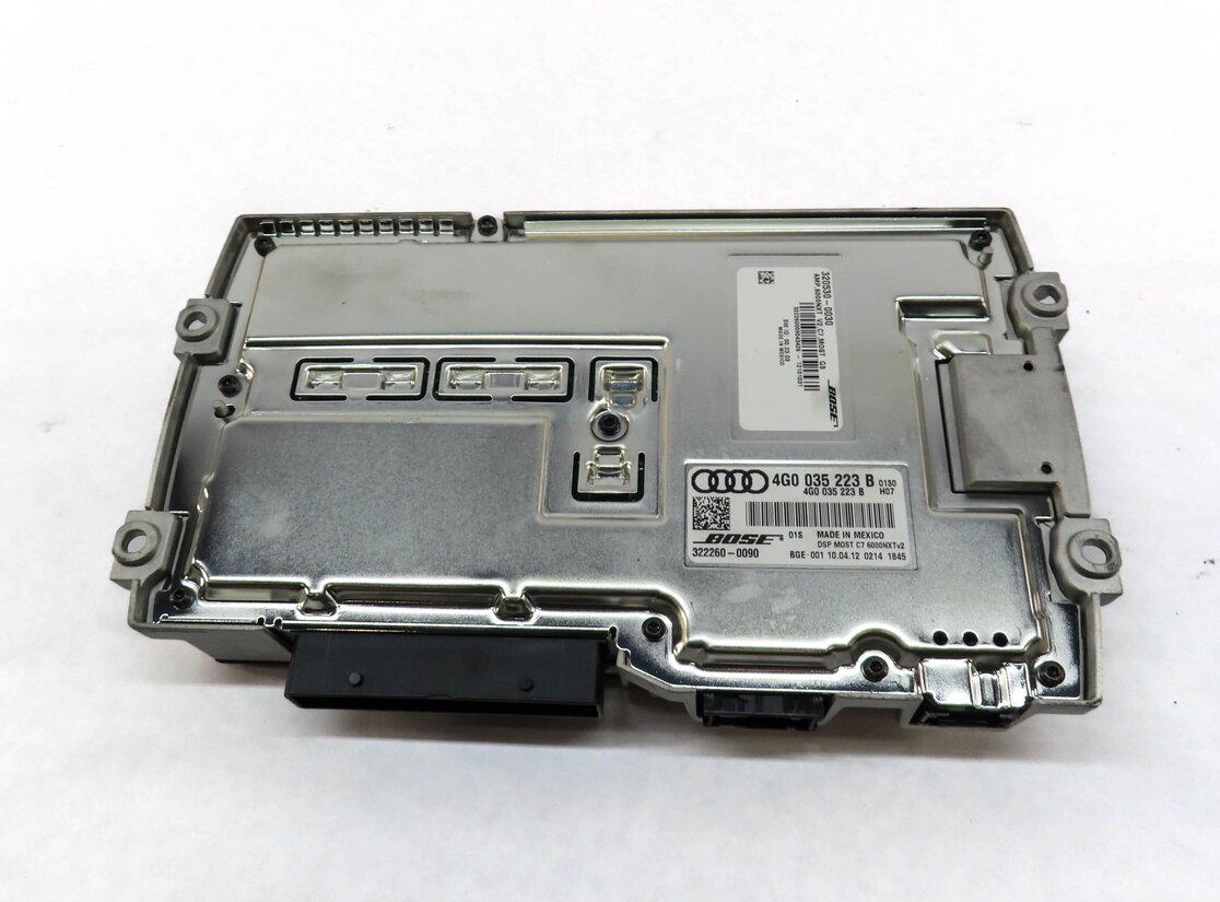 Thumbnail 3: 2012 AUDI A6 (C7) RADIO STEREO BOSE AUDIO AMP AMPLIFIER