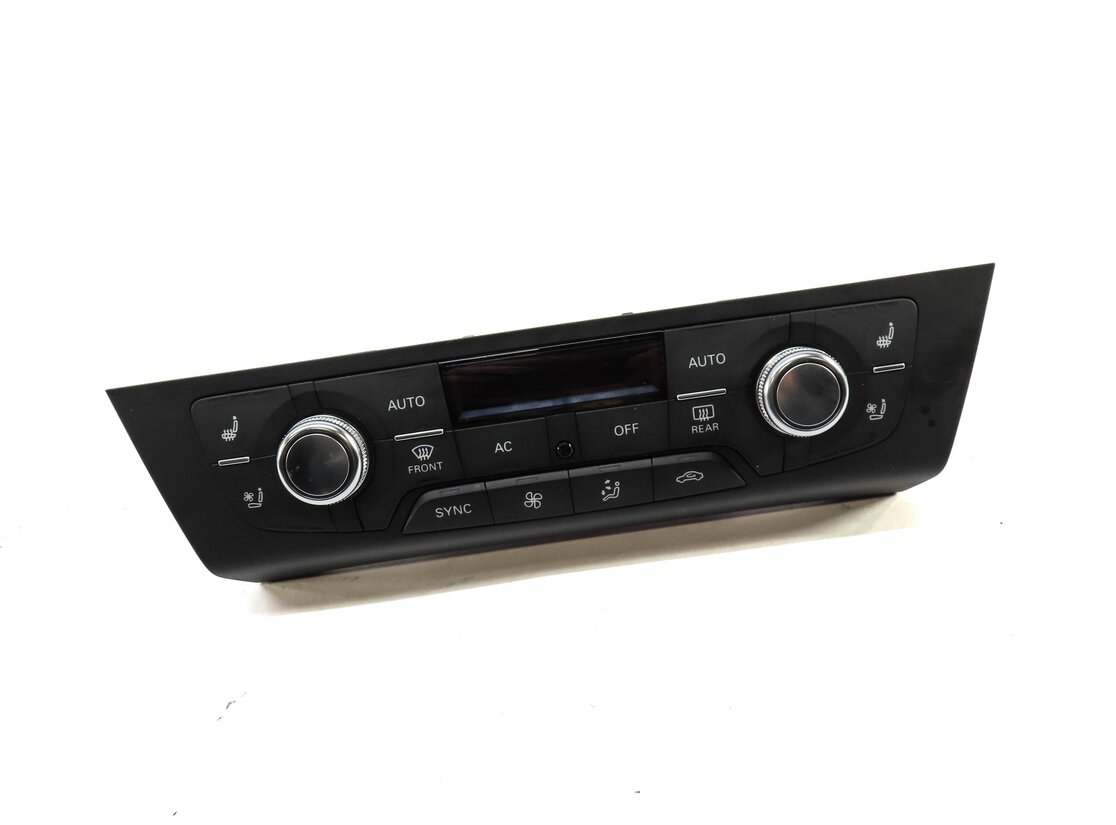 2012-2017 AUDI A6 S6 A7 S7 (C7 4G8) FRONT HEATER A/C TEMPERATURE CONTROL PANEL