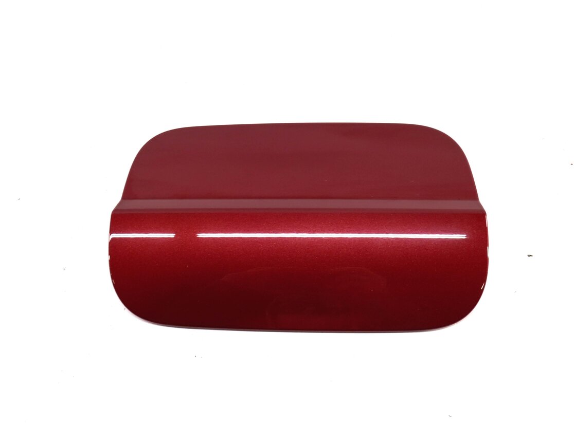 Thumbnail 3: 2012-2018 AUDI A6 S6 (C7) FUEL TANK DOOR LID COVER TRIM w/ HOUSING (GARNET RED)