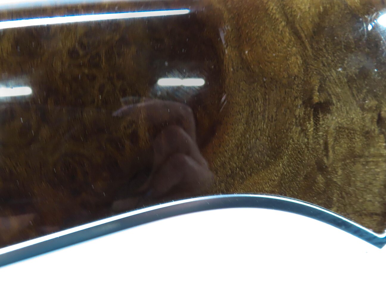Thumbnail 14: 2012 AUDI A6 (C7) DASH DOOR CONSOLE WOOD GRAIN TRIM SET (BROWN WALNUT WOOD)