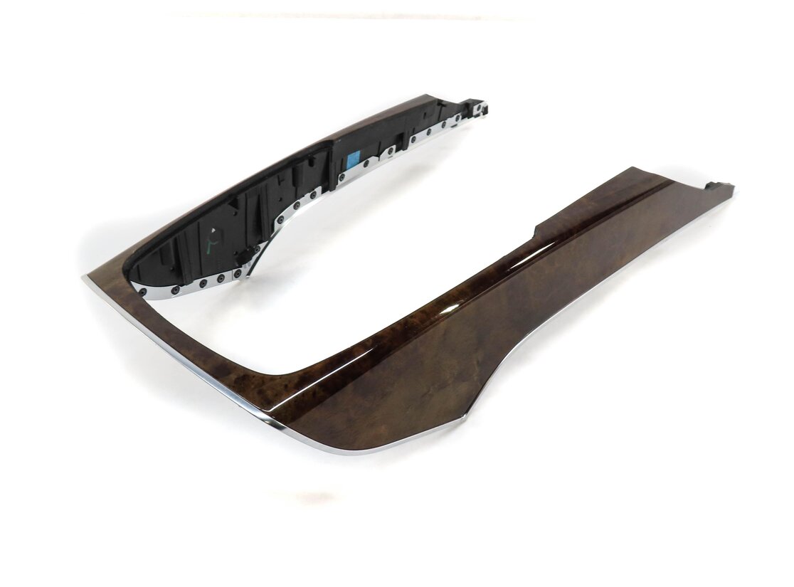 Thumbnail 7: 2012 AUDI A6 (C7) DASH DOOR CONSOLE WOOD GRAIN TRIM SET (BROWN WALNUT WOOD)