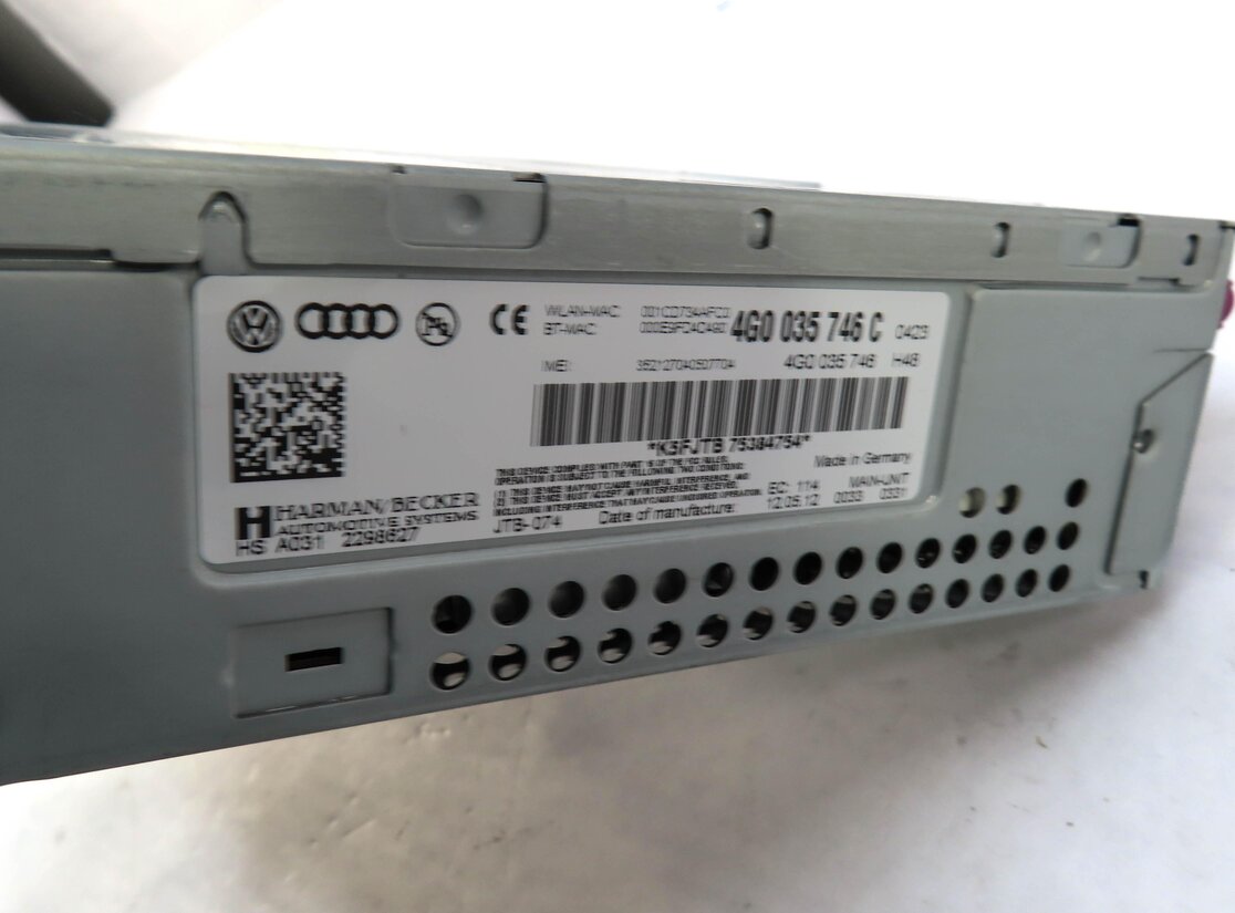 Thumbnail 6: 2012-2013 AUDI A6 (C7) RADIO STEREO CD DVD SD SIM MMI MULTIMEDIA READER PLAYER