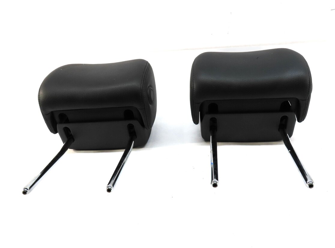 Thumbnail 2: 12-18 AUDI A6 A7 S6 S7 RS7 (C7 4G8) FRONT LEFT & RIGHT SEAT HEADREST SET (BLACK)