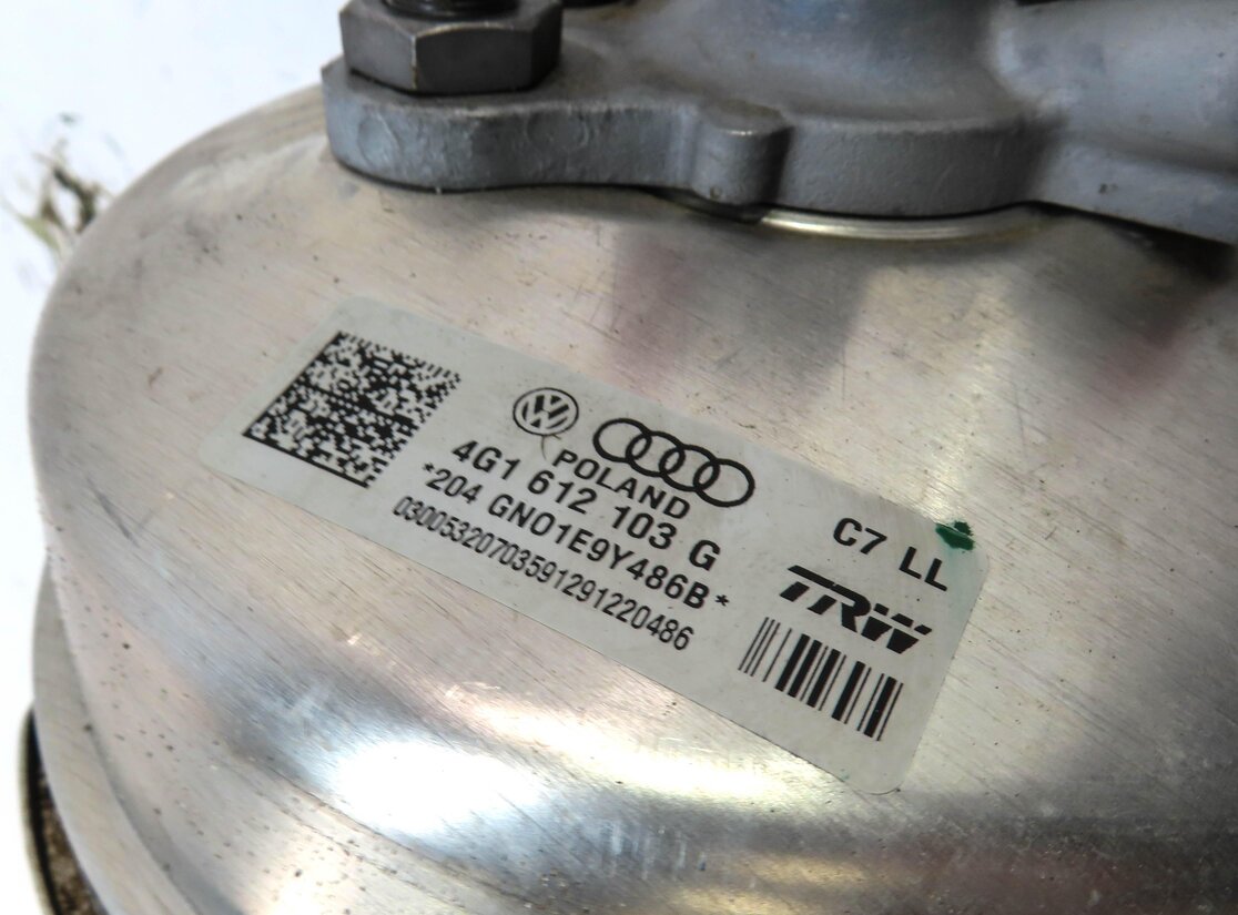 Thumbnail 4: 12-17 AUDI A4 S4 A5 S5 A6 S6 A7 S7 RS7 (C7 B8 8K 8T) BRAKE BOOSTER w/ CYLINDER