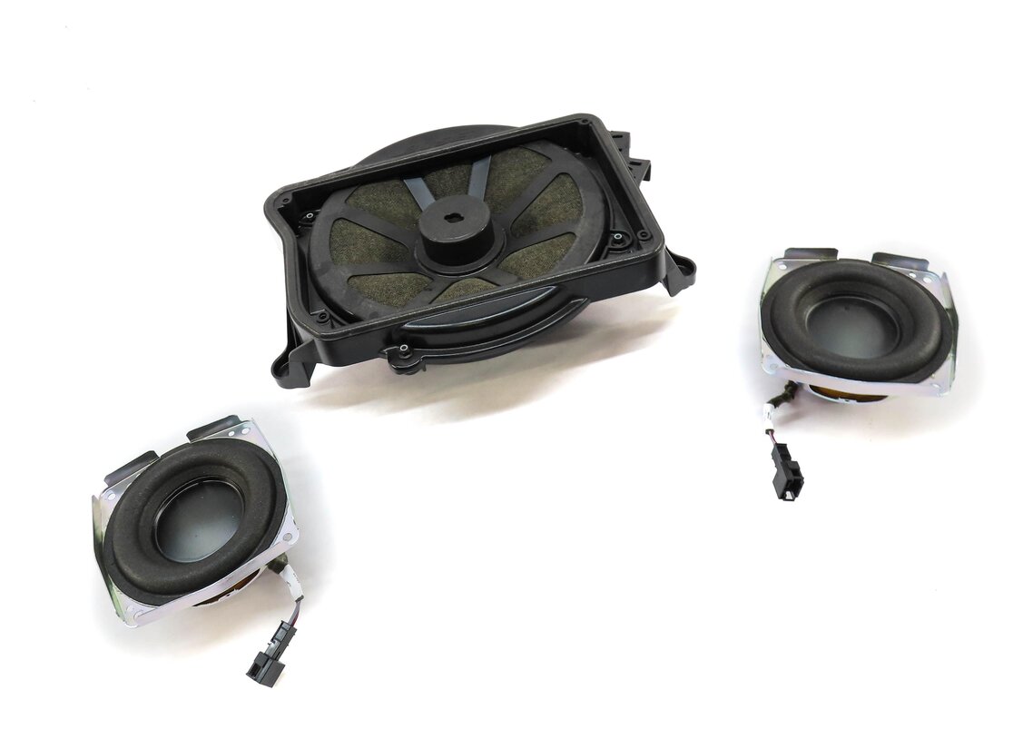 Thumbnail 3: 2012 AUDI A6 (C7) BOSE AUDIO SUB SUBWOOFER DOOR SPEAKER SET-3