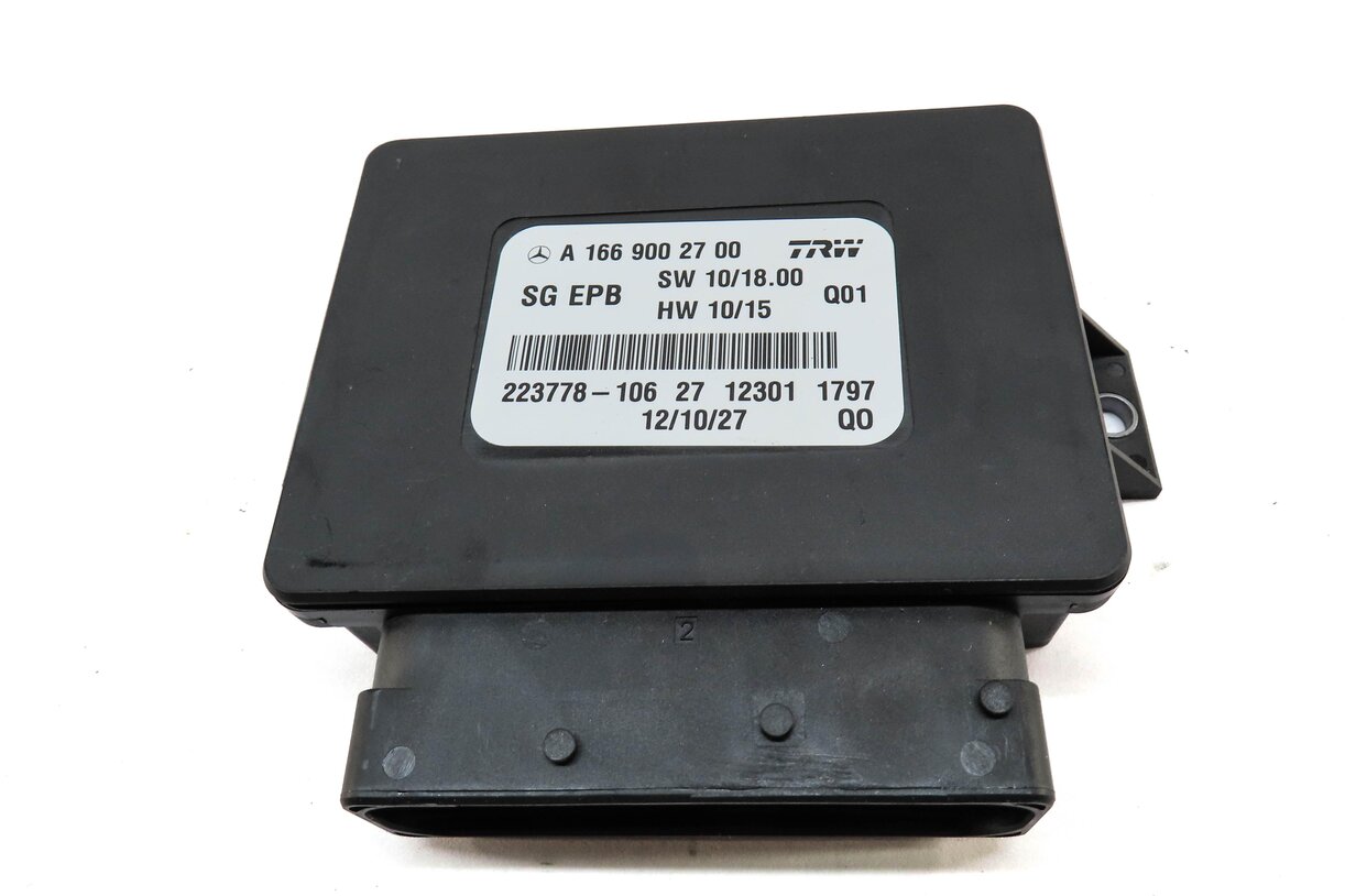 Thumbnail 2: 12-16 MERCEDES GL350 GL450 GL550 ML350 ML550 (W166 X166) PARKING BRAKE MODULE