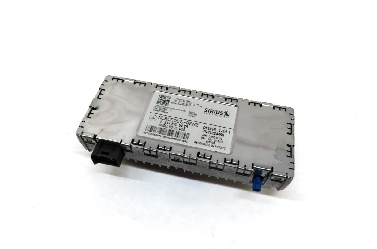 2013 MERCEDES GL450 (X166) SIRIUS SATELLITE RADIO RECEIVER CONTROL MODULE