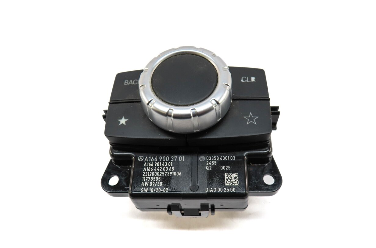 Thumbnail 3: 2012-2013 MERCEDES G550 GL350 GL450 GL550 ML350 ML550 (W166 X166) RADIO GPS KNOB