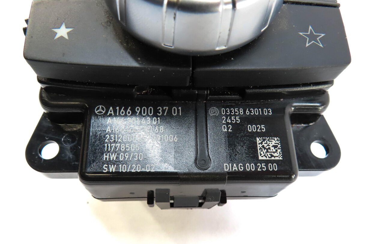 Thumbnail 6: 2012-2013 MERCEDES G550 GL350 GL450 GL550 ML350 ML550 (W166 X166) RADIO GPS KNOB