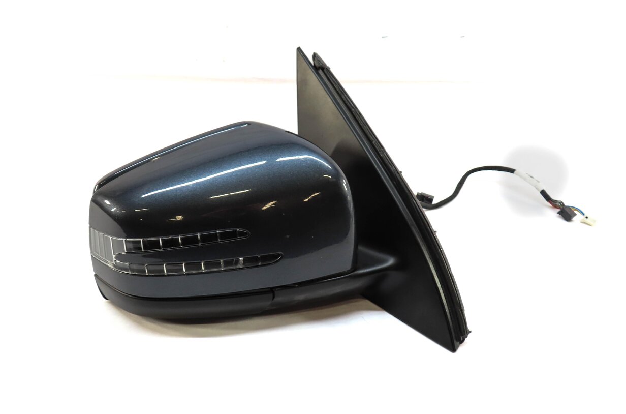 Thumbnail 6: 13-16 MERCEDES GL-CLASS (X166) RIGHT HEATED AUTODIM CAMERA DOOR MIRROR (GRAY)