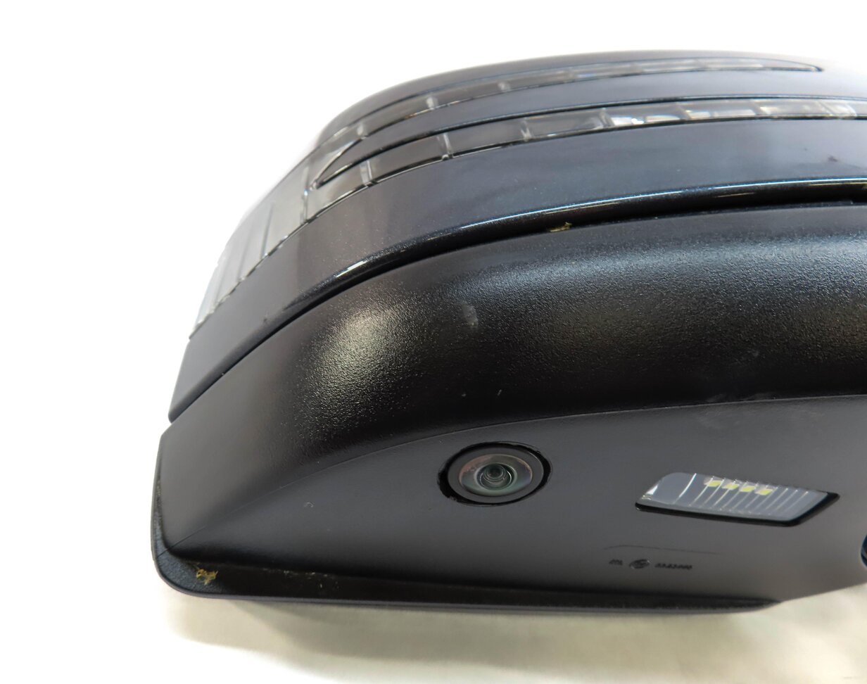 Thumbnail 8: 13-16 MERCEDES GL-CLASS (X166) RIGHT HEATED AUTODIM CAMERA DOOR MIRROR (GRAY)