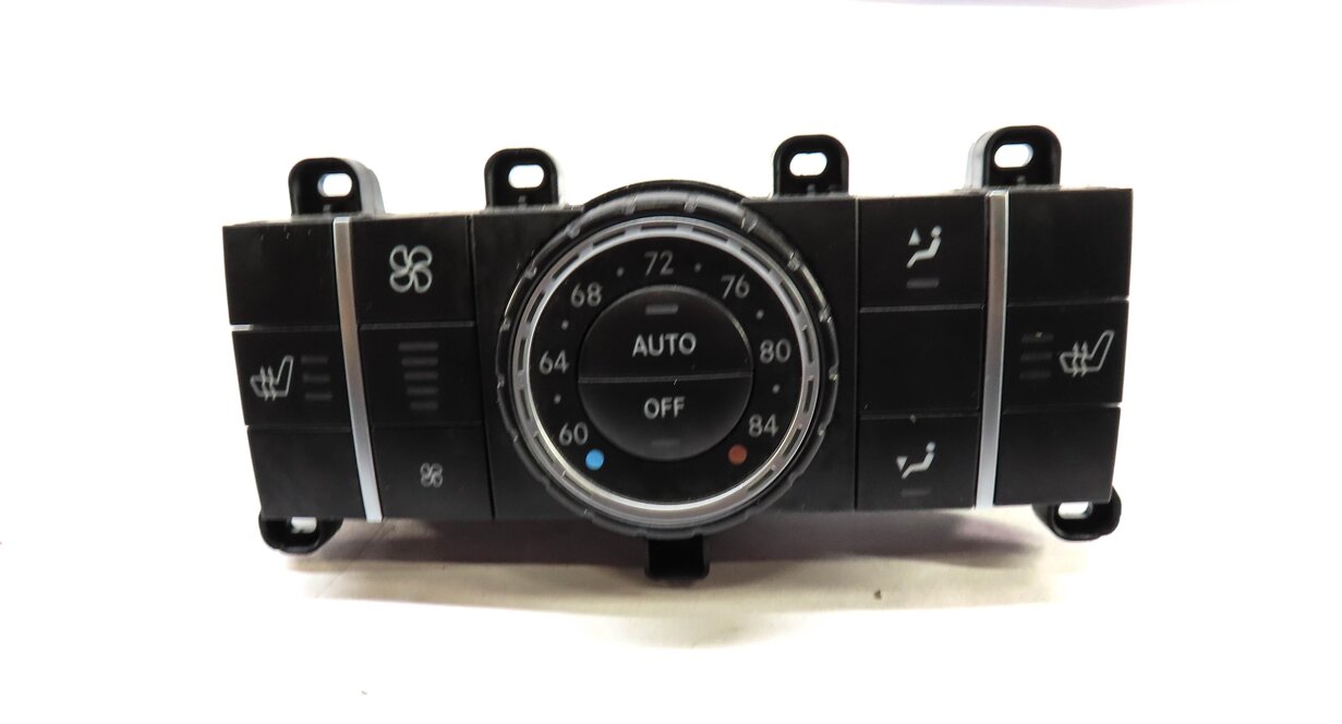 Thumbnail 3: 12-13 GL ML (W166 X166) REAR A/C HEATER TEMPERATURE CLIMATE CONTROL PANEL