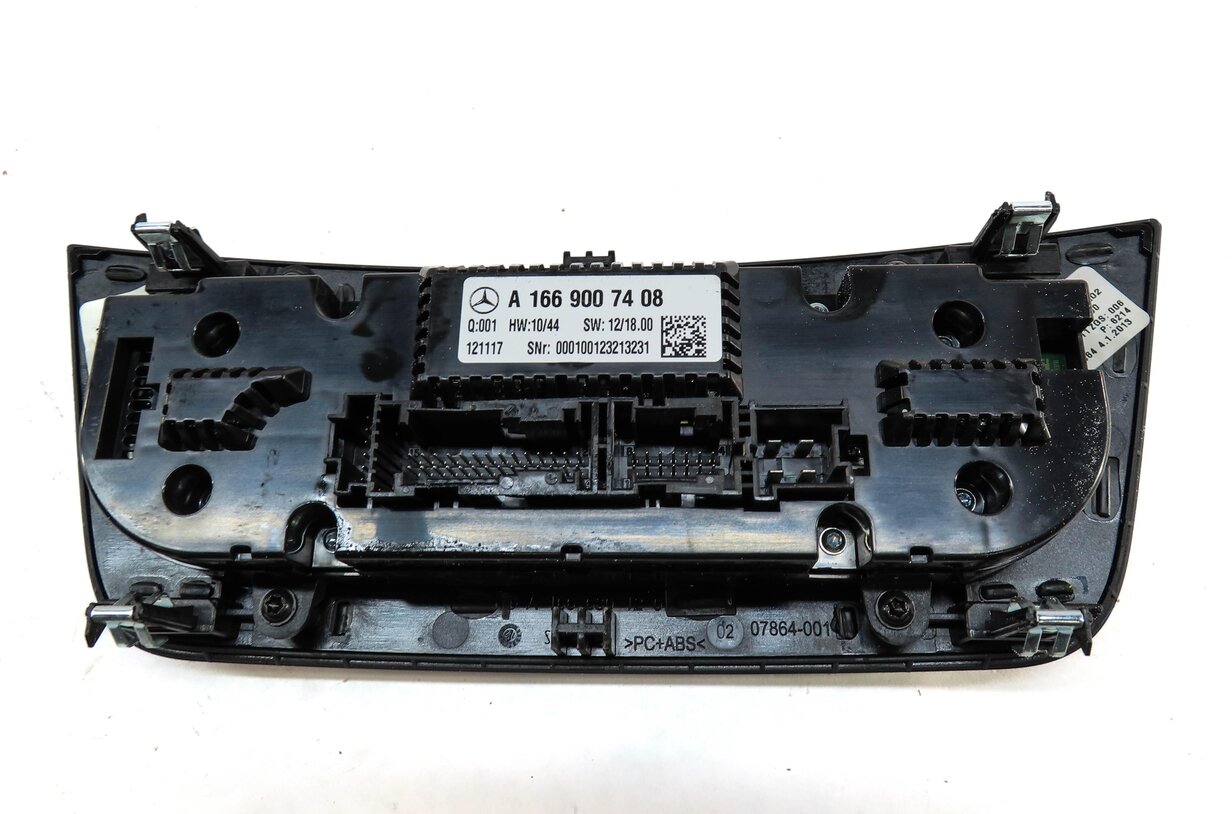 Thumbnail 5: 2013 MERCEDES GL350 GL450 GL550 (X166) FRONT HEATER A/C TEMPERATURE CONTROL