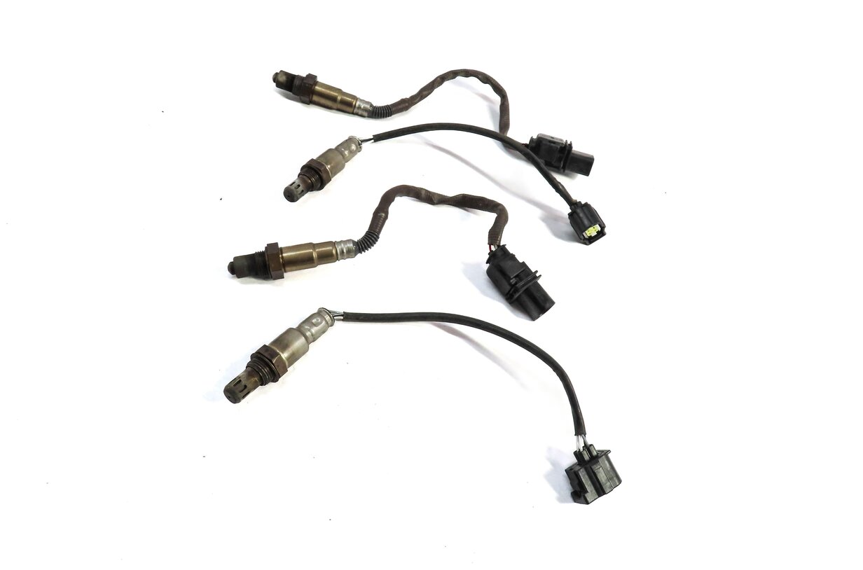 2013 MERCEDES GL450 (X166) 4.6L M278 ENGINE PRE POST CAT O2 OXYGEN SENSOR SET