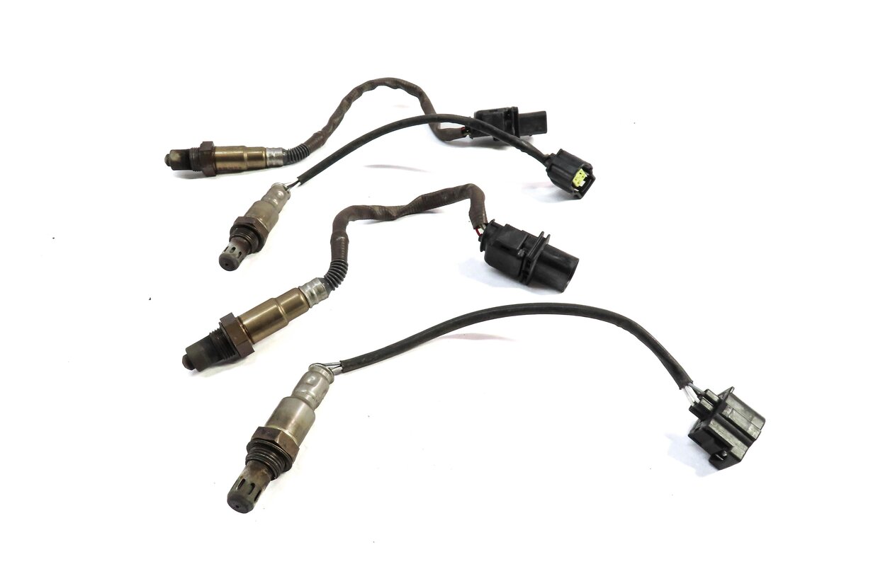 Thumbnail 2: 2013 MERCEDES GL450 (X166) 4.6L M278 ENGINE PRE POST CAT O2 OXYGEN SENSOR SET