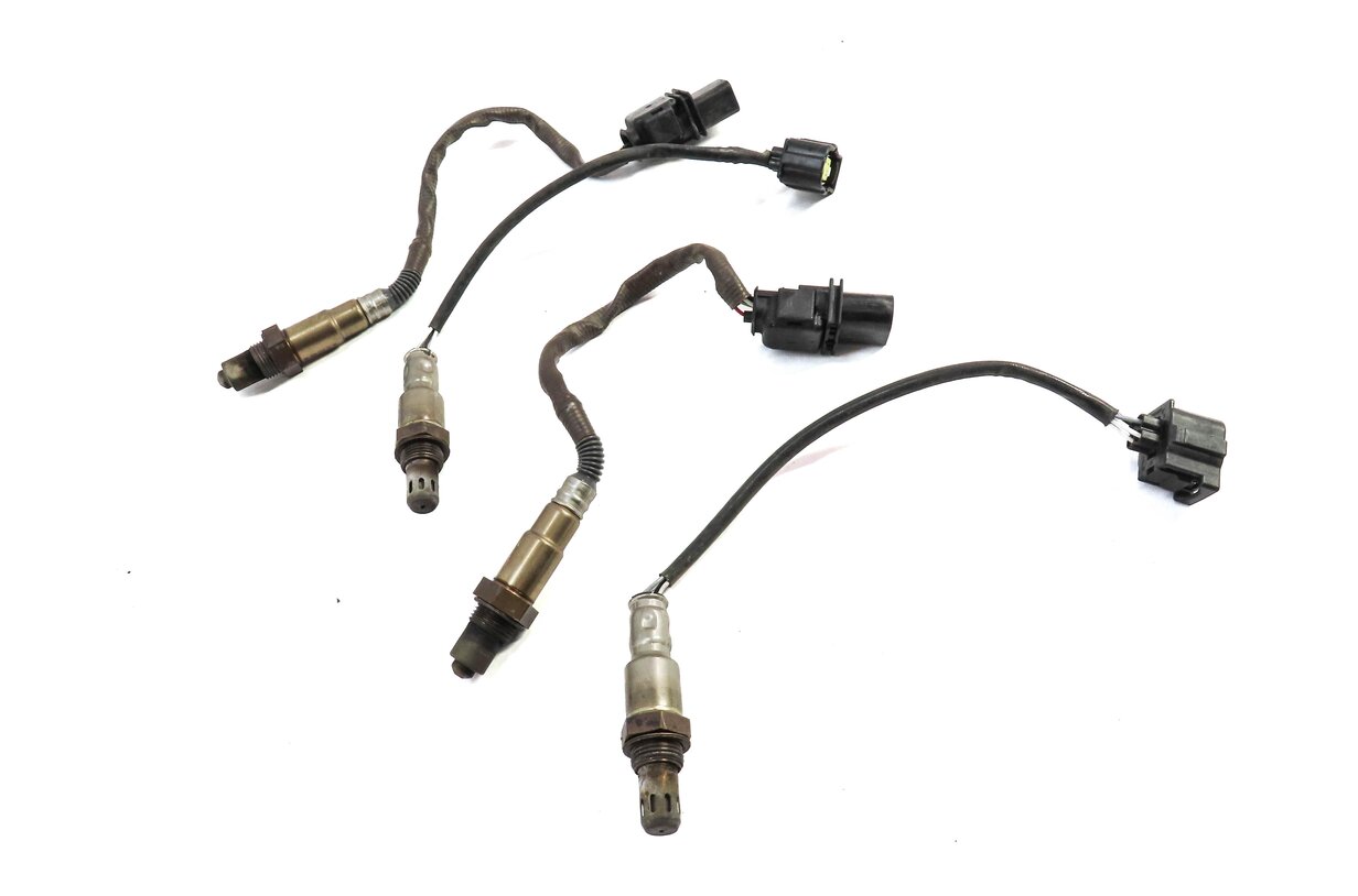 Thumbnail 3: 2013 MERCEDES GL450 (X166) 4.6L M278 ENGINE PRE POST CAT O2 OXYGEN SENSOR SET
