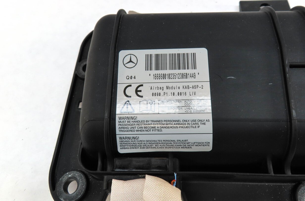 Thumbnail 4: 2013-2016 MERCEDES GL CLASS (w166 x166) FRONT LEFT DRIVER KNEE AIRBAG AIR BAG