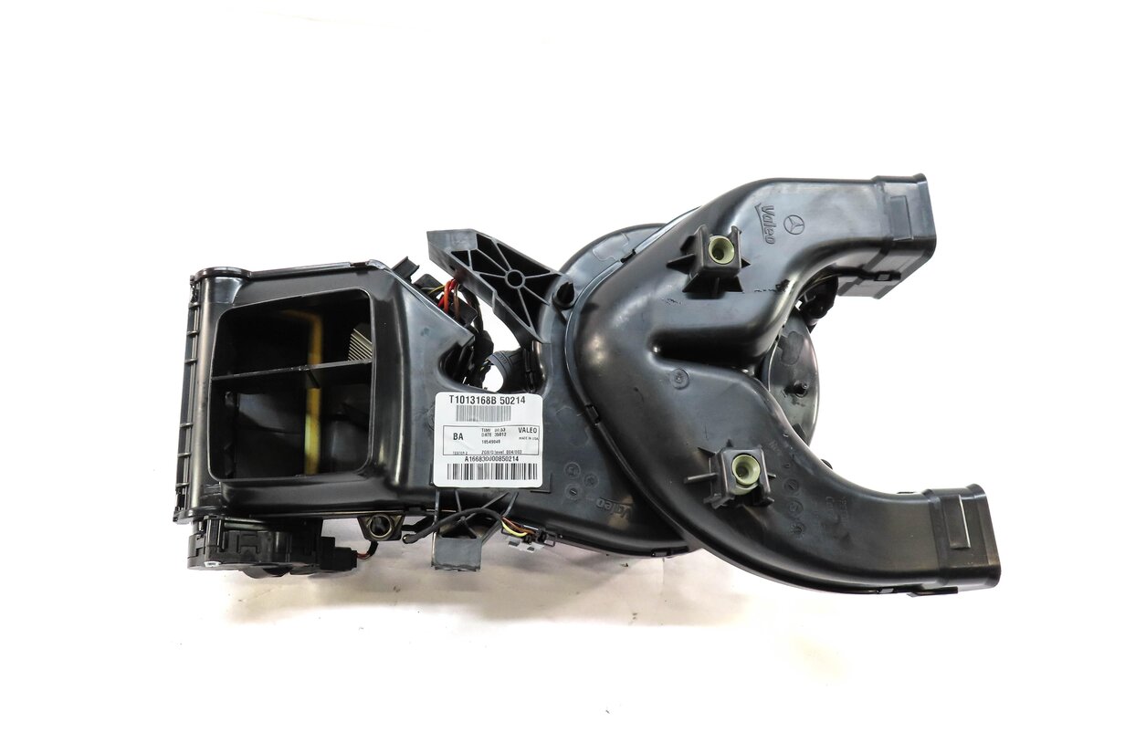 Thumbnail 2: 2013 MERCEDES GL450 (X166) REAR HEATER A/C BLOWER FAN MOTOR w/ DUCT
