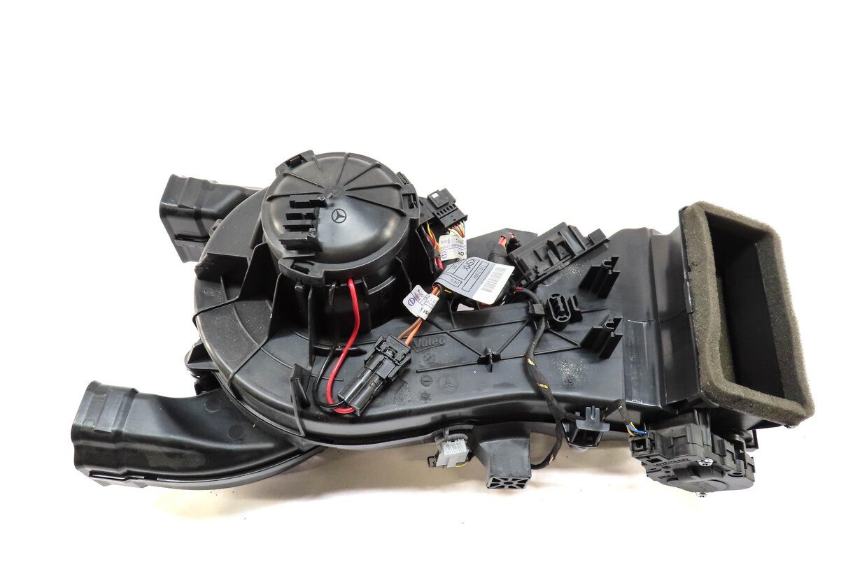 Thumbnail 3: 2013 MERCEDES GL450 (X166) REAR HEATER A/C BLOWER FAN MOTOR w/ DUCT