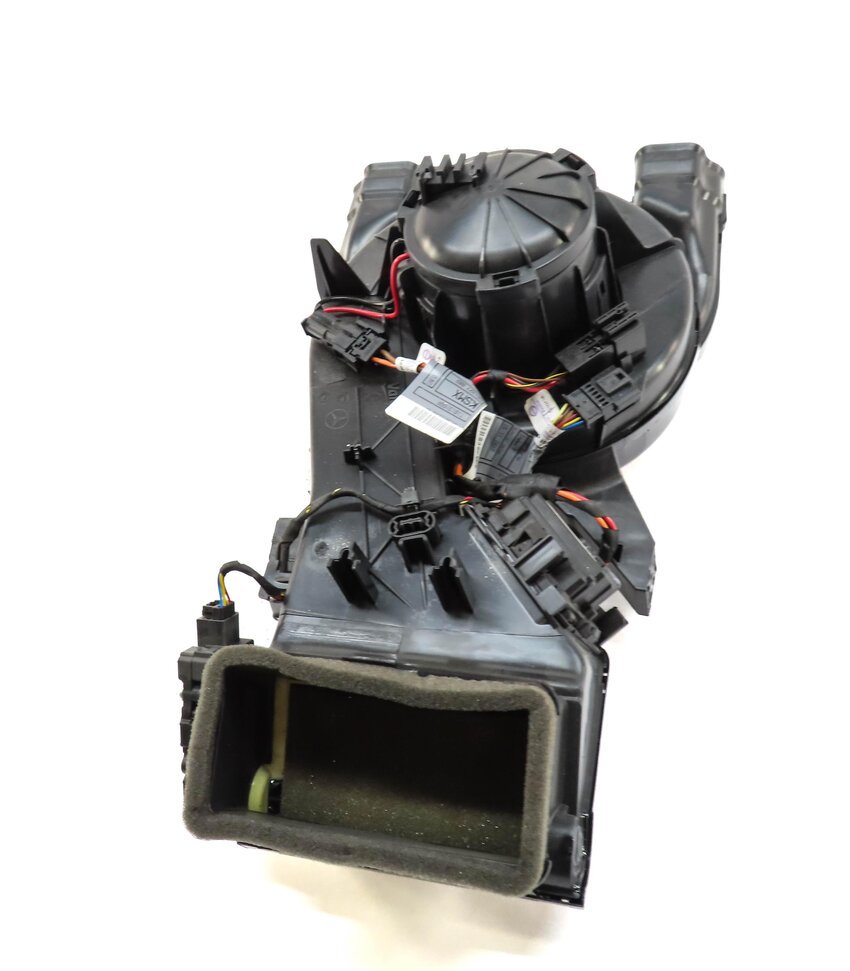 Thumbnail 4: 2013 MERCEDES GL450 (X166) REAR HEATER A/C BLOWER FAN MOTOR w/ DUCT