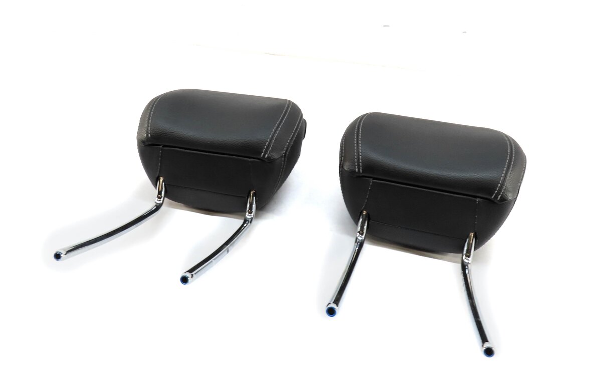2013-2019 MERCEDES GL GLS ML (W166 X166) FRONT LEFT & RIGHT HEADREST SET (BLACK)