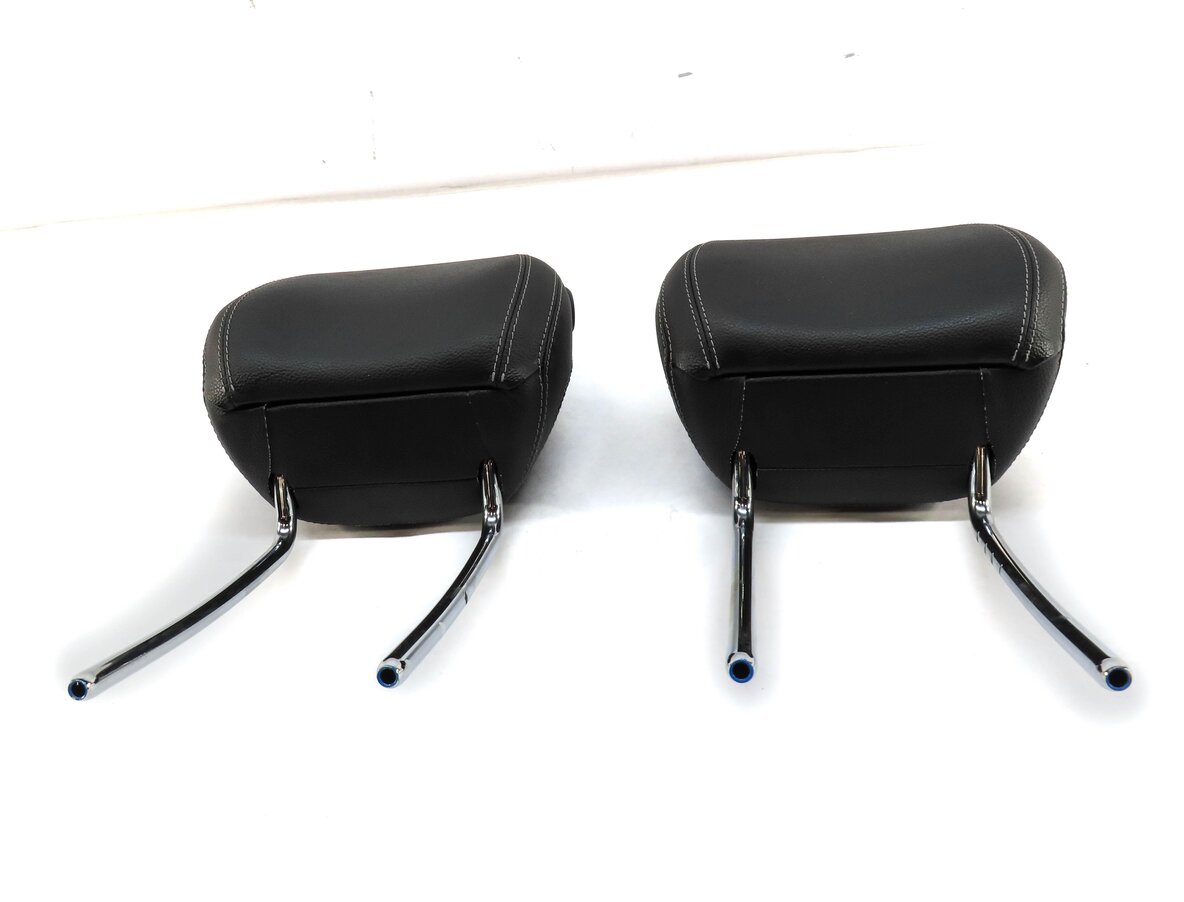 Thumbnail 2: 2013-2019 MERCEDES GL GLS ML (W166 X166) FRONT LEFT & RIGHT HEADREST SET (BLACK)