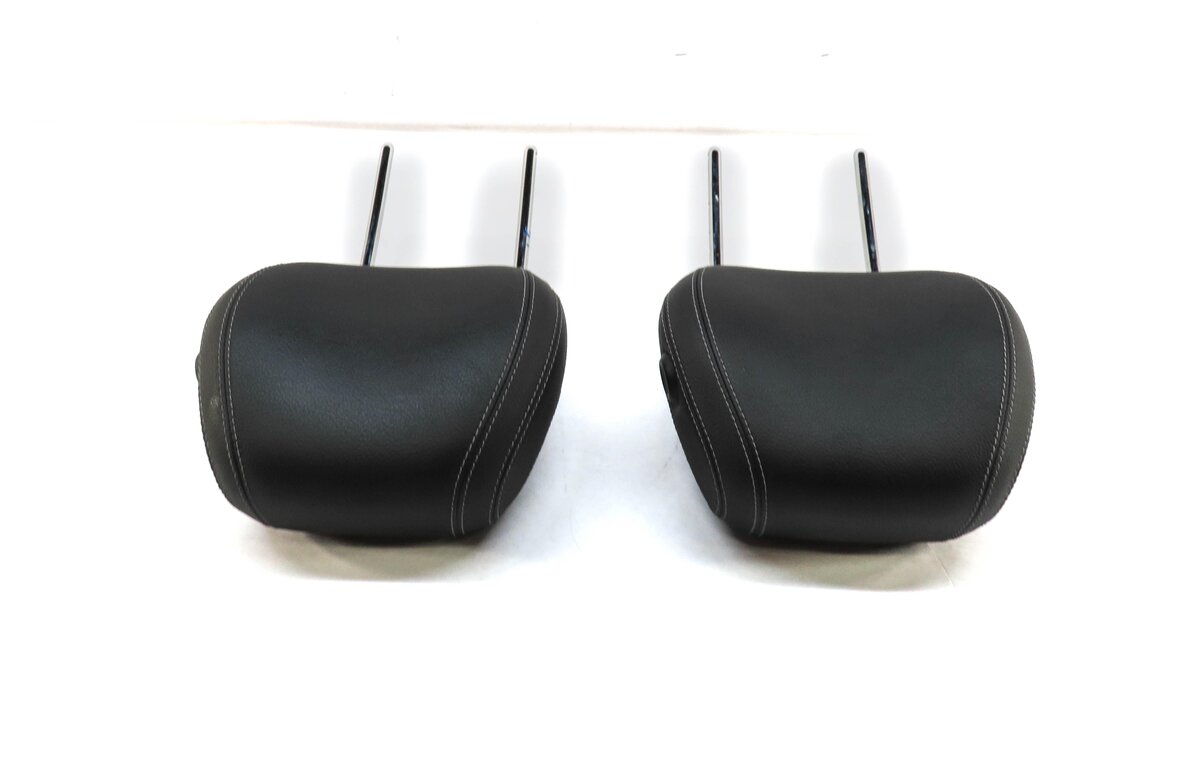 Thumbnail 3: 2013-2019 MERCEDES GL GLS ML (W166 X166) FRONT LEFT & RIGHT HEADREST SET (BLACK)