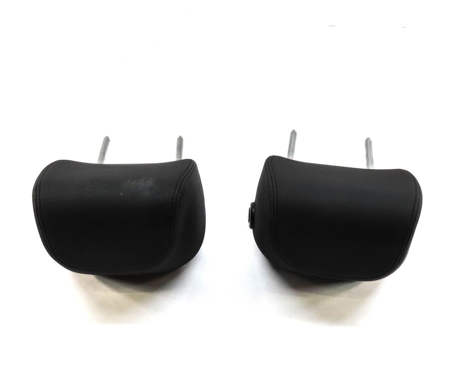 Thumbnail 3: 12-19 BMW 3 / 4 SERIES (F30 F32) FRONT LEFT & RIGHT SEAT HEADREST SET-2 (BLACK)