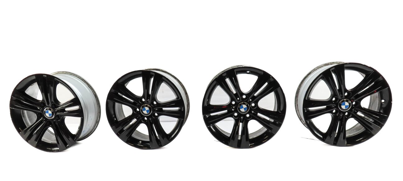 Thumbnail 2: 12-18 BMW 3 / 4 SERIES (F30 F32) 17x7.5 - 5 DOUBLE SPOKE ALUMINUM WHEEL RIM SET