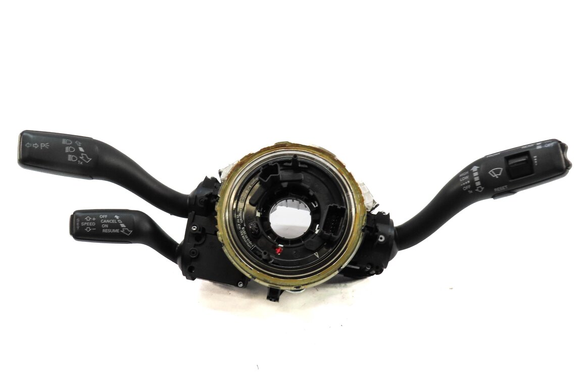 Thumbnail 2: 2009-2015 AUDI Q7 (4L) STEERING COLUMN BLINKER WIPER CRUISE COMBINATION SWITCH