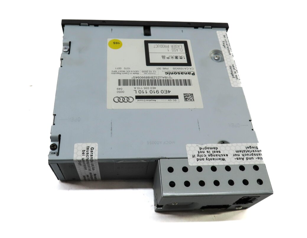 Thumbnail 3: 2007-2011 AUDI Q7 (4L) RADIO STEREO 6 DISC CD CHANGER PLAYER READER DRIVE