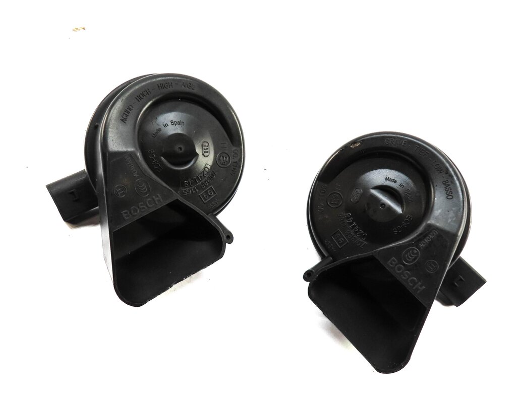 2007-2015 AUDI Q7 R8 (4L 4S) HIGH & LOW TONE HORN SET-2