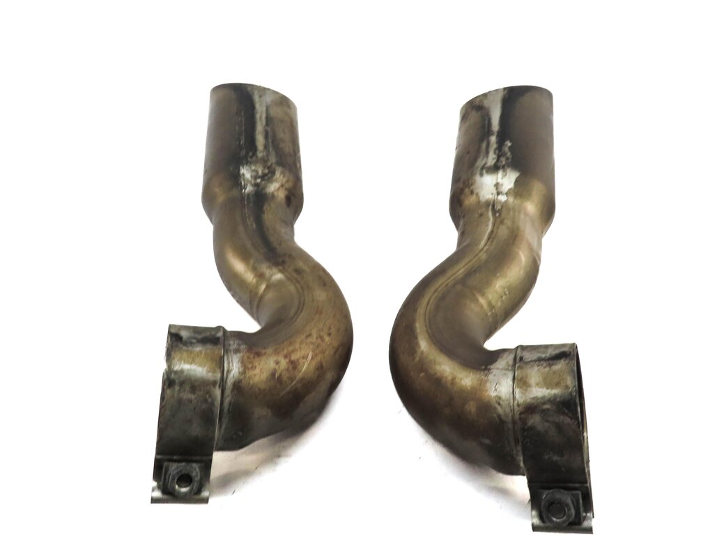 Thumbnail 3: 2010 AUDI Q7 (4L) LEFT & RIGHT REAR EXHAUST TIP SET-2