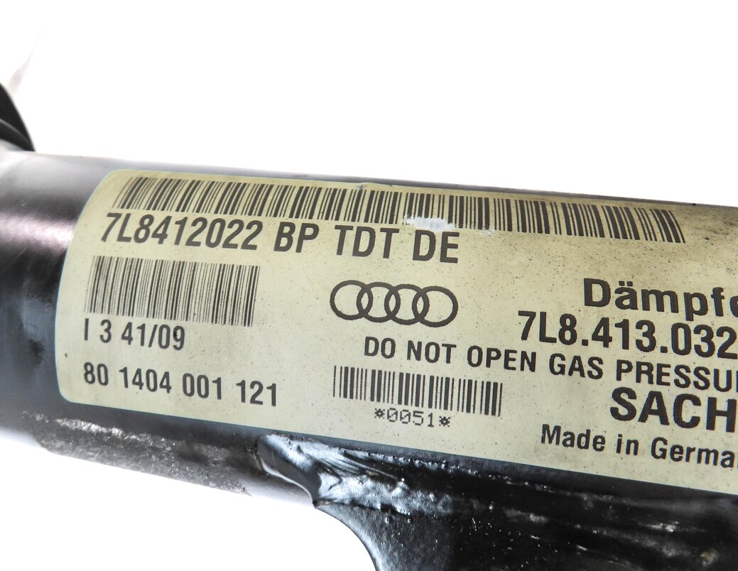 Thumbnail 8: 2007-2015 AUDI Q7 (4L) FRONT LEFT & RIGHT COMFORT SUSPENSION SHOCK STRUT SET-2