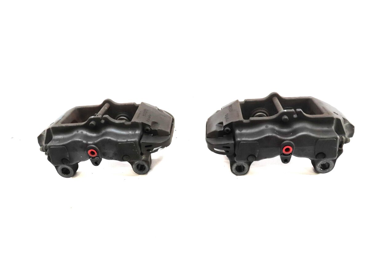 Thumbnail 3: 04-15 VW TOUAREG AUDI Q7 (4L) REAR LEFT & RIGHT DISC BRAKE CALIPER SET-2 BREMBO
