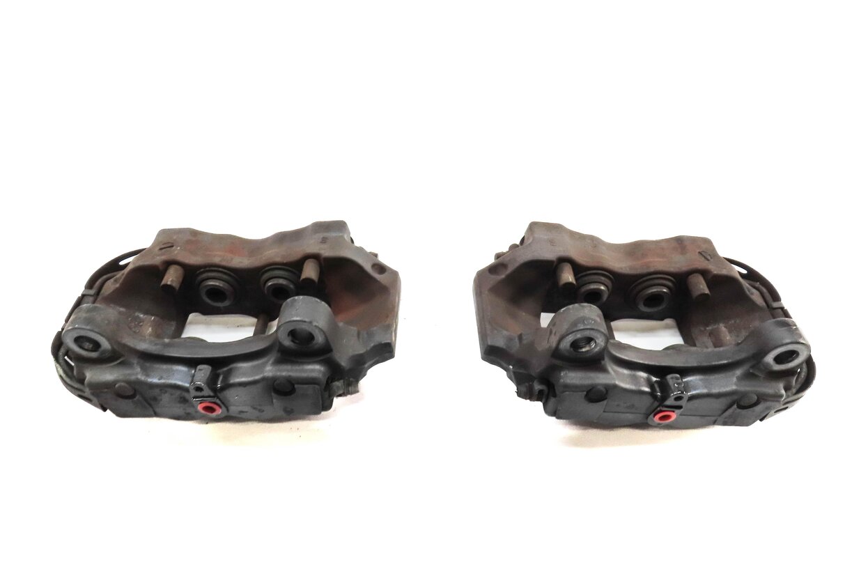 Thumbnail 4: 04-15 VW TOUAREG AUDI Q7 (4L) REAR LEFT & RIGHT DISC BRAKE CALIPER SET-2 BREMBO