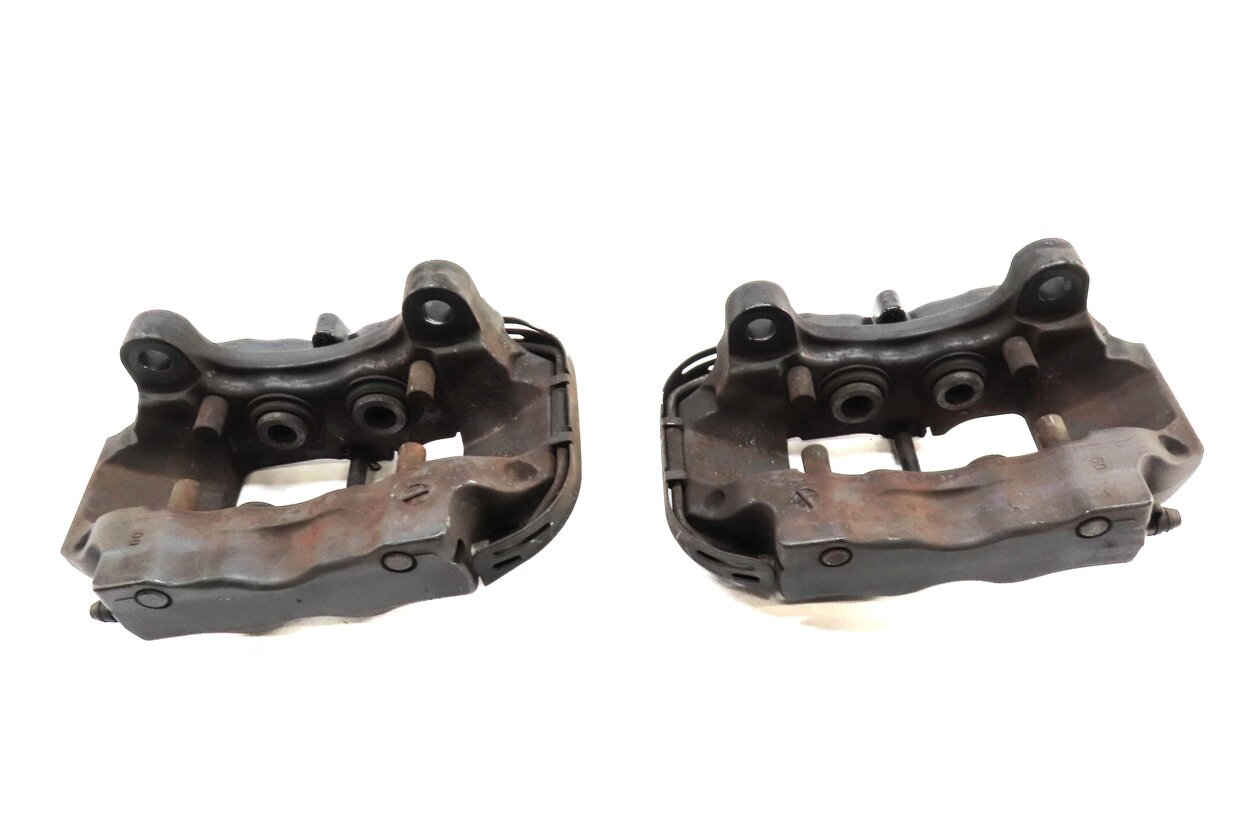 Thumbnail 5: 04-15 VW TOUAREG AUDI Q7 (4L) REAR LEFT & RIGHT DISC BRAKE CALIPER SET-2 BREMBO