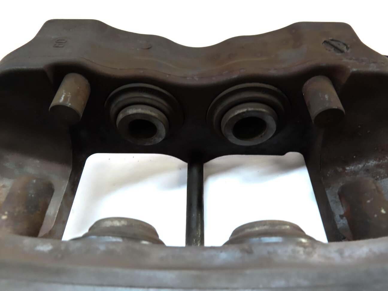 Thumbnail 7: 04-15 VW TOUAREG AUDI Q7 (4L) REAR LEFT & RIGHT DISC BRAKE CALIPER SET-2 BREMBO