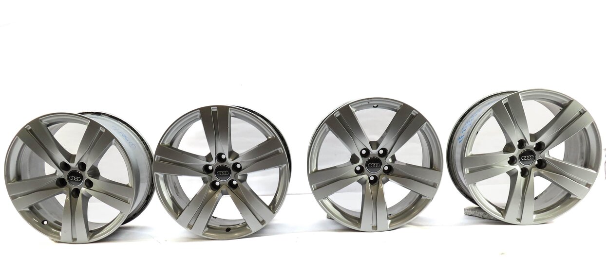 Thumbnail 2: 2019 AUDI Q7 (4M) 18x8 ALUMINUM ALLOY 5-SPOKE WHEEL RIM SET-4