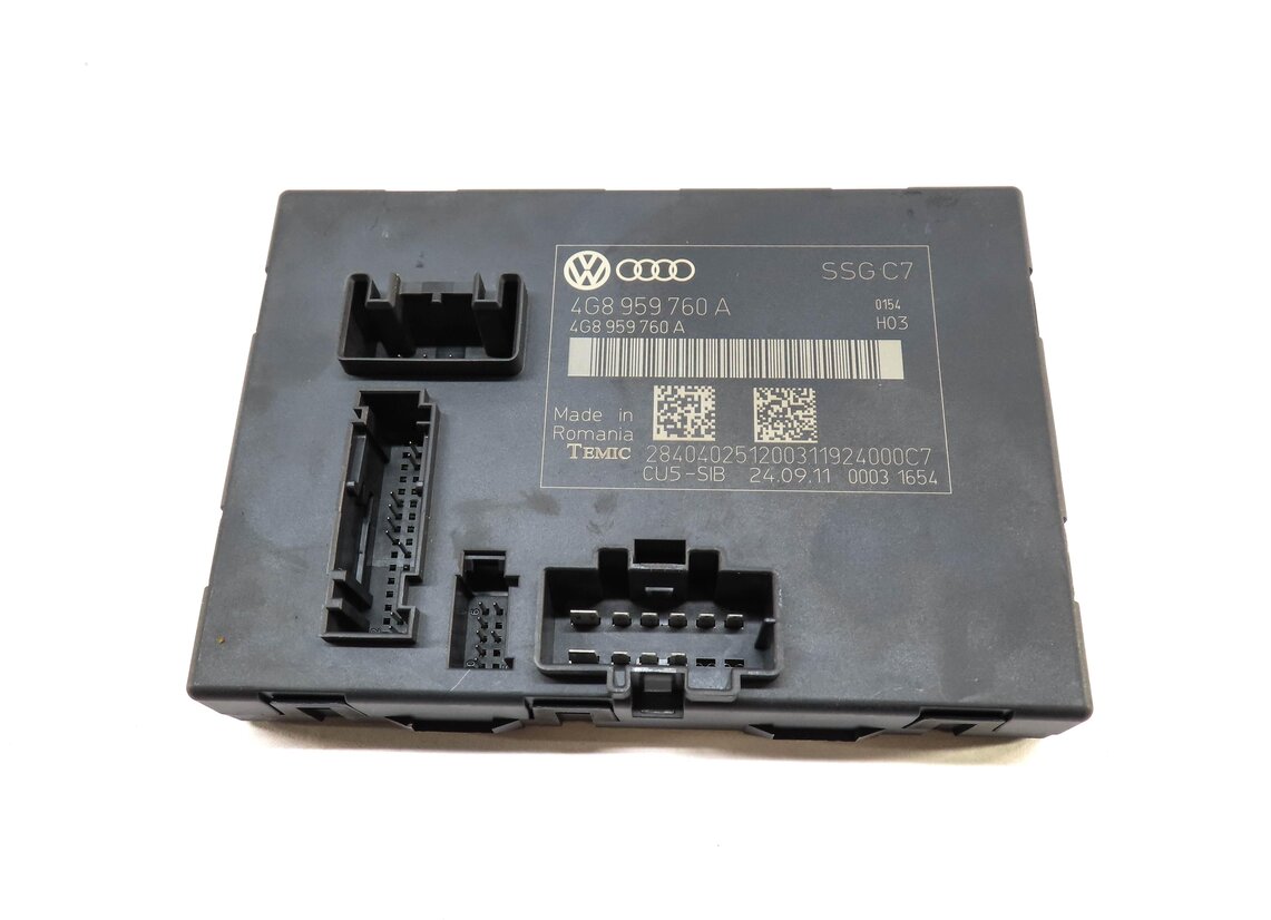 Thumbnail 2: 2012 AUDI A6 (C7) LEFT FRONT DRIVER SEAT CONTROL MODULE