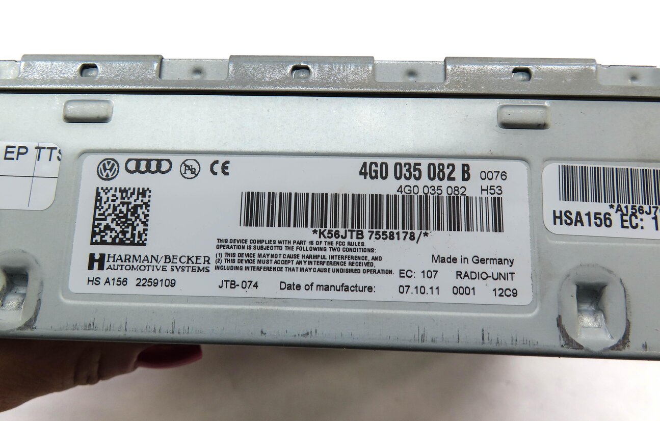Thumbnail 4: 2010-2017 AUDI A5 A6 S6 (B8 8T C6 C7) DIGITAL SATELLITE RADIO STEREO RECEIVER