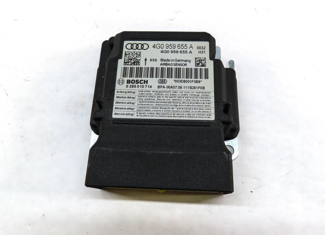 Thumbnail 2: 2012-2015 AUDI A6 A7 S6 S7 RS7 (C7 4G8) SRS BAG CONTROL MODULE