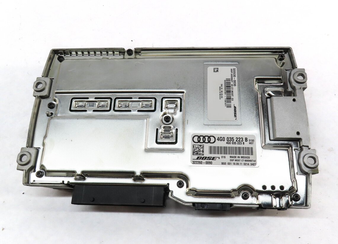Thumbnail 4: 2012 AUDI A6 (C7) RADIO STEREO BOSE AUDIO AMP AMPLIFIER